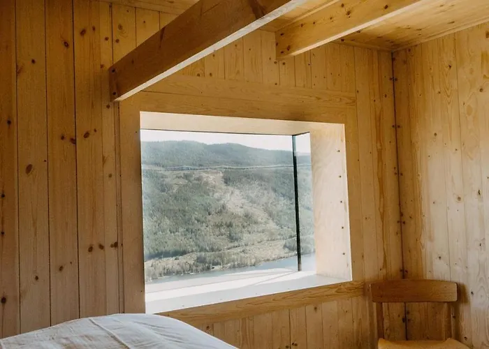 Architect Designed Sleeping Box In Barn Feriehus *